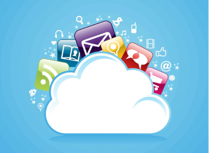 Various apps behind animated cloud: XCompC Cloud Storage & Sharing Blog