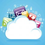Various apps behind animated cloud: XCompC Cloud Storage & Sharing Blog